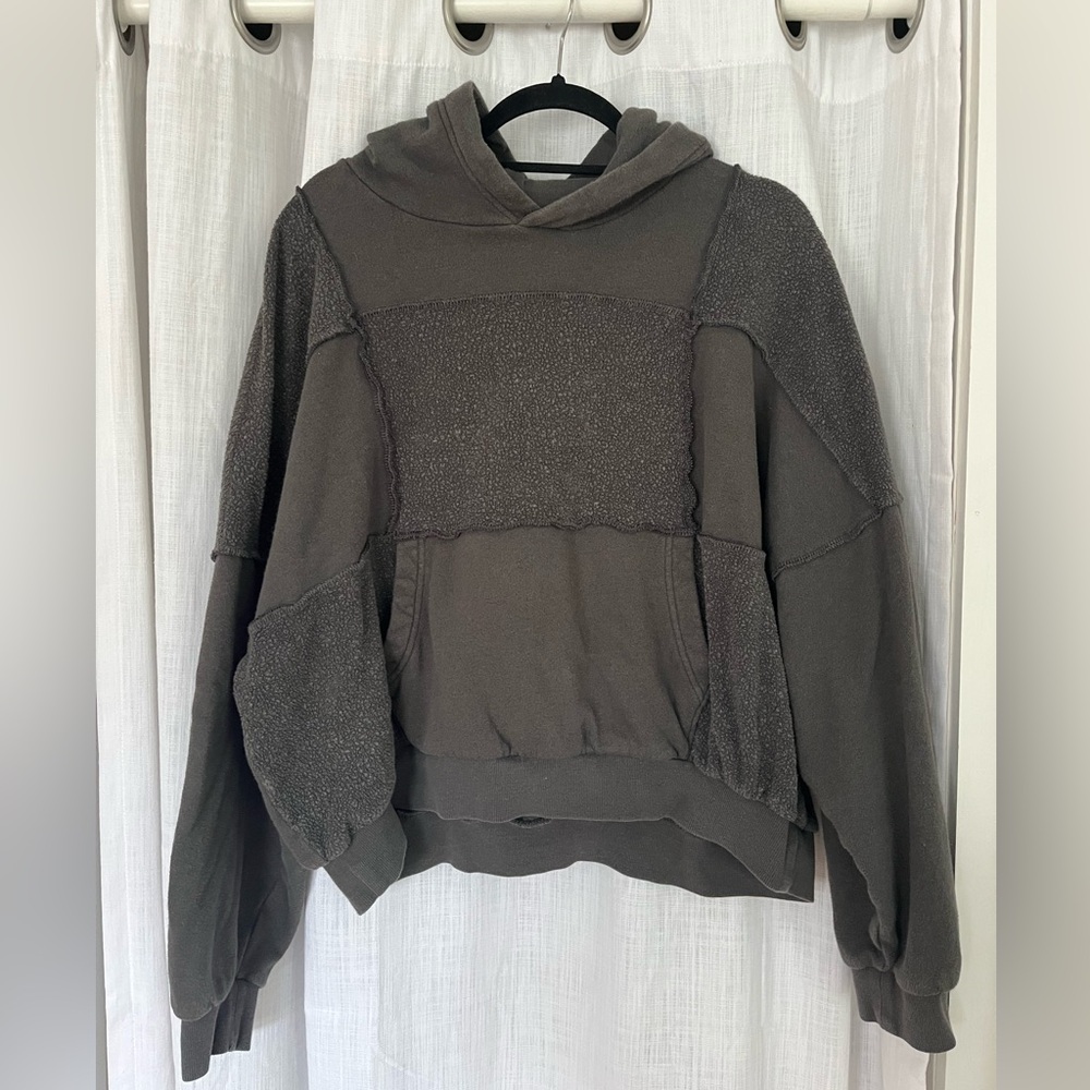 Dark gray aerie hoodie